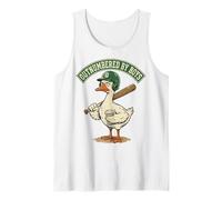 Outnumbered by Boys Mom Goose Baseball Mama Camiseta sin Mangas