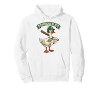 Outnumbered by Boys Mom Goose Baseball Mama Sudadera con Capucha