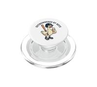 Outnumbered by Boys Mom of Boys Baseball Mom Coffee Goose PopSockets PopGrip para MagSafe