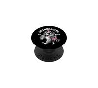 Outnumbered by Boys Mom of Boys Funny Mom Raccoon Humor Joke PopSockets PopGrip Adhesivo