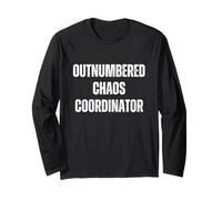 Outnumbered Chaos Coordinator Mom Life Funny Parenting Manga Larga