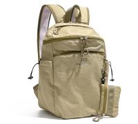 Outplea 13L Mochila Casual Mujer Hombre, Mochila Escola Adolescente, Mochilas Universidad Pequeña, Mochilas Deporte Impermeable para Instituto, Kaki