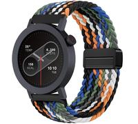 OUTPUTBT 18/19/20/22mm Trenza Magnético Correa para Gar/Samsung/Fossil Algodón Nylon Pulseras para AMAZFIT/COROS/Motast/ENOMIR/Tensky/Fitpolo/WeurGhy/uaue/Huawei/Nerunsa/Yoever/uaue/Popglory