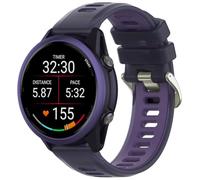 OUTPUTBT Correa 18mm Compatible con Garmin Venu 3S/2S/Forerunner 265S/255S/Vívoactive 4S Pulsera Silicona Sport Transparente Original para Hombre Mujer