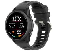 OUTPUTBT Correa 18mm Compatible con Garmin Venu 3S/2S/Forerunner 265S/255S/Vívoactive 4S Pulsera Silicona Sport Transparente Original para Hombre Mujer