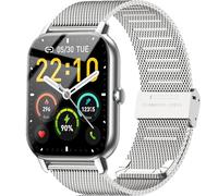 OUTPUTBT Correa de reloj de metal de 22 mm, compatible con Popglory P66 RUIMEN H1, cierre rápido, correa de repuesto para pulsera Nerunsa P66D para IDW19 IDW16 IDW13 Narcid P95 T50S uaue T60 Kuizil