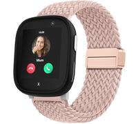 OUTPUTBT Magnético Correa 20mm Compatible con Xplora X6 Play/X 6/X6 Pro/XPLORA XMOVE/Slothcloud H97/Anio 5/Anio 6/Gizmo/Gabb Watch 3/2/1 Pulsera de Nailon Algodón Trenzado para Niño Niña