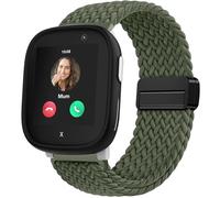 OUTPUTBT Magnético Correa 20mm Compatible con Xplora X6 Play/X 6/X6 Pro/XPLORA XMOVE/Slothcloud H97/Anio 5/Anio 6/Gizmo/Gabb Watch 3/2/1 Pulsera de Nailon Algodón Trenzado para Niño Niña