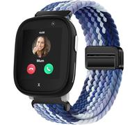 OUTPUTBT Magnético Correa 20mm Compatible con Xplora X6 Play/X 6/X6 Pro/XPLORA XMOVE/Slothcloud H97/Anio 5/Anio 6/Gizmo/Gabb Watch 3/2/1 Pulsera de Nailon Algodón Trenzado para Niño Niña