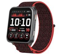 OUTPUTBT Nylon Correa 24mm Compatible con Garmin Venu X1 Sport Pulsera para Hombre Mujer