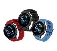 OUTPUTBT Silicona Correa 20mm Compatible con Garmin Forerunner 55/158/165/245/645 music/Vivoactive 6/5/3/Venu 2 Plus/Venu Sq/Sq music/Sq 2/Vivomove 3/HR/Style/Sport/Luxe Pulsera para Hombre Mujer