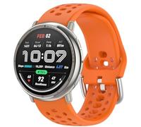 OUTPUTBT Silicona Correa 20mm para Amazfit Active 2/Active/Amazfit GTS/GTS 2/2e/GTS 3/GTS 4/GTS4 Mini/GTR Mini/Amazfit Bip/Bip U/BipU Pro/Bip 3/Bip3 Pro/Pop/Pop Pro Sport Pulsera para Hombre Mujer