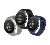 OUTPUTBT Silicona Correa 22mm Compatible con Suunto 9 Peak/9 Peak Pro/5 Peak/Race 49mm/Race S 45mm Pulsera Sport para SUUNTO Vertical/Ocean para Hombre Mujer