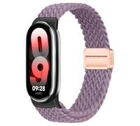 OUTPUTBT Trenza Magnética Correa para Xiaomi Smart Band 9/8 Pulseras Nylon Algodón Sport para Mi Band 9/8 para Hombre Mujer
