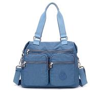 Outreo Bolsos de Moda Mujer Messenger Bag Bolso Bandolera Bolsas de Viaje Escolares Impermeable Bolsos Baratos Mano para Tablet Sport Nylon