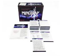 Outset Media MindTrap Classic Edition - Juego de rompecabezas, misterios, enigmas y preguntas de truco - Juego familiar - Desarrollador de conocimientos laterales - A partir de 12 años