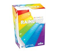 Outset Media Rainbow - Un juego estratégico para dos jugadores - Sé el primero en crear juegos de arco iris de 6 cartas - A partir de 7 años