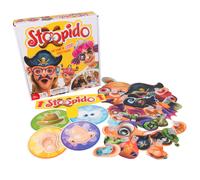 Outset Media Stoopido - The Family Party Game of 1000 Silly Faces - Includes 25 Double-Sided Face Masks for Endless Combinations - Ages 6+