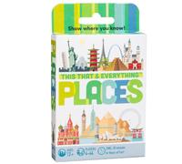 Outset Media This That and Everything: Places - Travel Sized Trivia Party Game for 4 or More Players Ages 12 and up