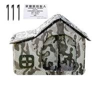 Outside Cat House, Pet Cave Outdoor Feeding Station, Waterproof Foldable Insulated Kitten Pet House For Community Patio Garden Yard Lawn Garage