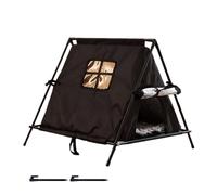Outside Cat House - Weatherproof Elevated Cave, coziy Shelter Offering Protection for Outdoor Indoor Porch Balcony Garden Patio Backyard Garage Spaces, Insulated Retreat for Cats, Comfortable Hideaut