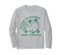 Outside I'm Croakin Inside I'm Broken Manga Larga