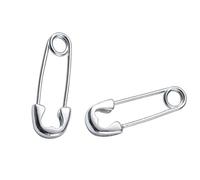 Outsider Rock Alentado Metal Seguridad Pin Estudiante Pendientes Hombre Mujer Años 90 Tradicional Suciedad Unisex Mezcla Joyería Emocional Punk Pendientes Aleación De Plata