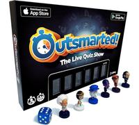 Outsmarted - El Juego de Mesa Tipo Trivia Conectado a una App | para niños, Adolescentes y Adultos | La Noche de Juegos definitiva para Familia y Amigos | De 2 a 24 Jugadores | A Partir de 8 años