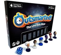 Outsmarted - El Juego de Mesa Tipo Trivia Conectado a una App | para niños, Adolescentes y Adultos | La Noche de Juegos definitiva para Familia y Amigos | De 2 a 24 Jugadores | A Partir de 8 años