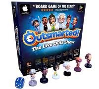 Outsmarted - The App-Connected TV Quiz-Show Board Game Kids, Teens & Adults