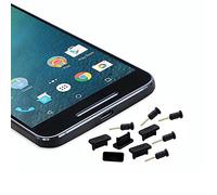 Outstanding® 10 x Silicona Anti-Dust Plug Puerto Protección Set, 3.5mm Puerto para Auriculares Protect + USB Tipo-C Dustproof Tapones