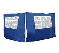 Outsunny 2 Paredes Laterales para Carpas de 3x3 m/3 x 6 m 300x200cm Azul