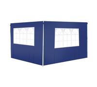 Outsunny 2 Paredes Laterales para Carpas de 3x3 m/3 x 6 m 300x200cm Azul
