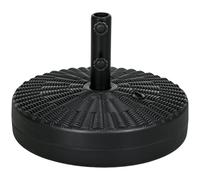 Outsunny Base de Sombrilla Negro