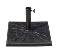 Outsunny Base de Sombrilla Bronce