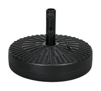 Outsunny Base de Sombrilla Negro