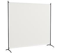 Outsunny Biombo Exterior de Panel Único, Separador de Estancias de 180H cm con Protección UV30+, Beige Aosom España