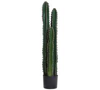 Outsunny Cactus artificial de gran realismo planta artificial de gran tamaño 17x98 cm Verde Aosom España