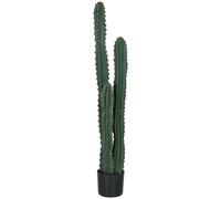Outsunny Cactus artificial de gran tamaño planta artificial de gran realismo 18x120 cm color Verde Aosom España