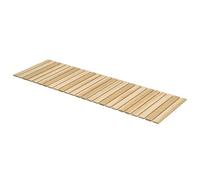 Outsunny Camino de Jardín de Madera para Exteriores 120x38 cm Natural