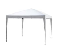 Outsunny Carpa Plegable 3x3 Cenador de Jardín con Mosquitera Altura Ajustable y Protección UPF con Bolsa de Transporte Aosom España
