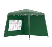Outsunny Carpa Plegable con 2 Paredes Laterales