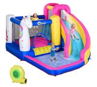 Outsunny Castillo Hinchable para Niños Inflable Acuático 360x305x210 cm