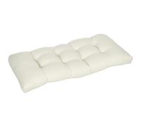 Outsunny Cojín para Banco 2 Plazas 110x48x8 cm para Interiores Exteriores Crema