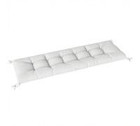 Outsunny Cojín para Banco Exterior y Tumbona UV50+ 198x65x13 cm Crema