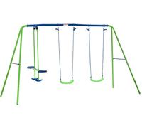 Outsunny Columpio de jardín 280x140x178 cm verde