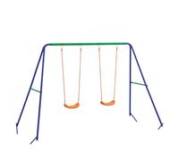 Homcom - Columpio infantil doble asiento