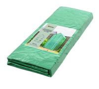 Outsunny Cubierta de Invernadero de Repuesto Anti-UV 140x73x190 cm Verde | Con Ventana, Puerta con Cremallera, Protección de Plantas, para Jardín