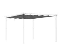 Outsunny Cubierta para Pérgola Gris Oscuro