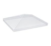 Outsunny Cubierta Protectora para Gazebo 3x3 m Impermeable Transparente | para Pérgola, Toldo Carpa, Funda Protectora, Protección contra la Intemperie